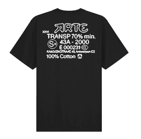 26FW 아르떼 앤트워프 반팔 티셔츠 AW26121T BLACK
