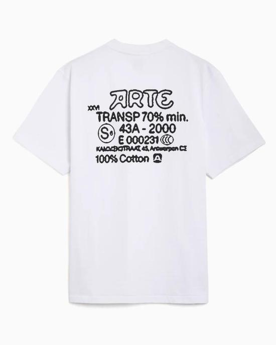 26FW 아르떼 앤트워프 반팔 티셔츠 AW26121T WHITE - ARTE ANTWERP