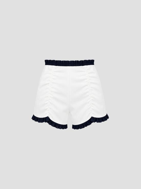 26FW 비베타 숏팬츠 VS2SB0050TE136 1077 WHITE COCONUT MILK - VIVETTA