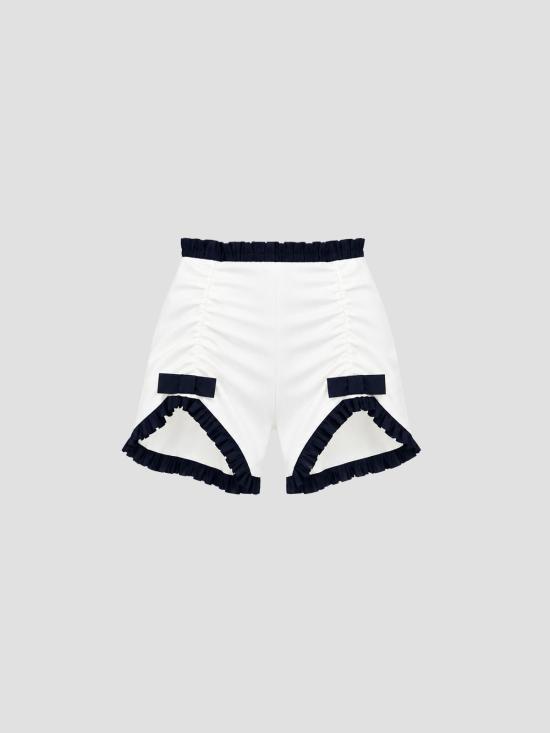 26FW 비베타 숏팬츠 VS2SB0050TE136 1077 WHITE COCONUT MILK