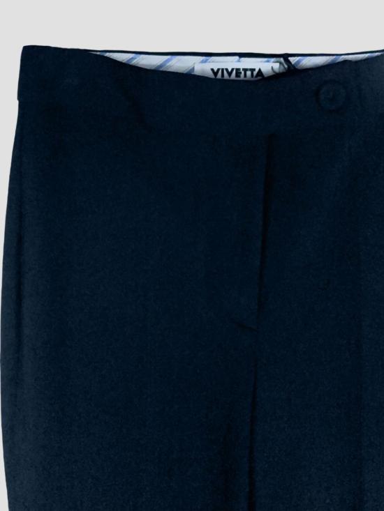 26FW 비베타 스트레이트 팬츠 VS2PA0081TE085 9000 BLACK - VIVETTA
