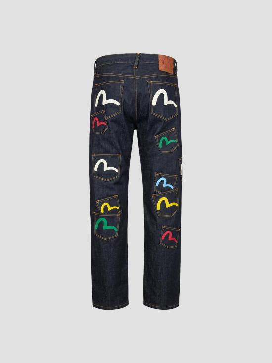 26FW 에비수 데님 팬츠 2EAHTM4JE1256 INDX RAW INDIGO - EVISU
