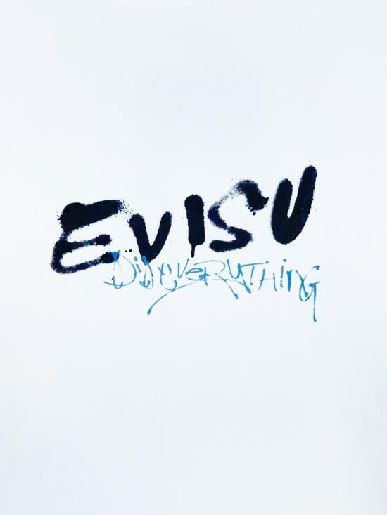 26FW 에비수 긴팔 티셔츠 2EAHTM6TL1153 WHTO OFF WHITE - EVISU