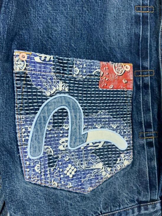 26FW 에비수 데님 팬츠 2EAHTM6DJ1026 INDM MID TONE INDIGO - EVISU