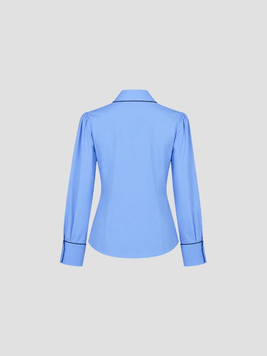 26FW 비베타 셔츠 VS2CM0167TE0N1 6006 KENTUCKY BLUE - VIVETTA