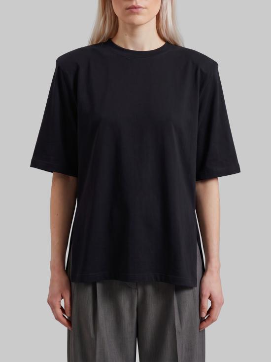 26FW 더프랭키샵 반팔 티셔츠 TSFS22876100 BLACK