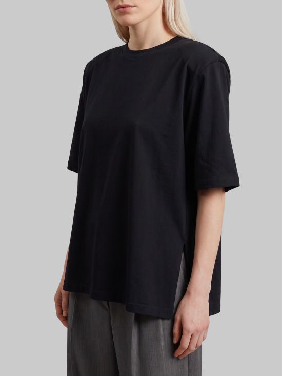26FW 더프랭키샵 반팔 티셔츠 TSFS22876100 BLACK - THE FRANKIE SHOP