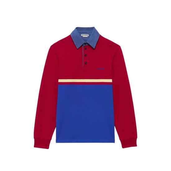 26FW JW앤더슨 폴로 티셔츠 JO0298 PG1938 454 RED BLUE