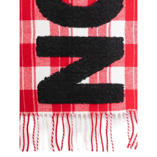 26FW JW앤더슨 머플러/스카프 SA0011 FA0501 462 RED WHITE - JW ANDERSON