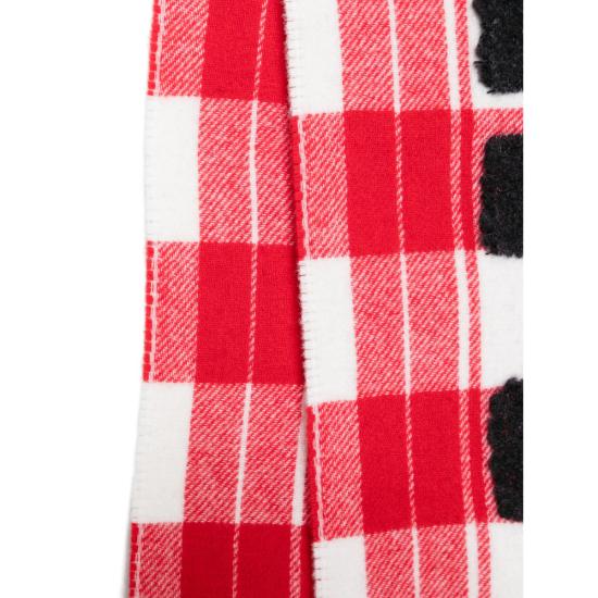 26FW JW앤더슨 머플러/스카프 SA0011 FA0501 462 RED WHITE - JW ANDERSON