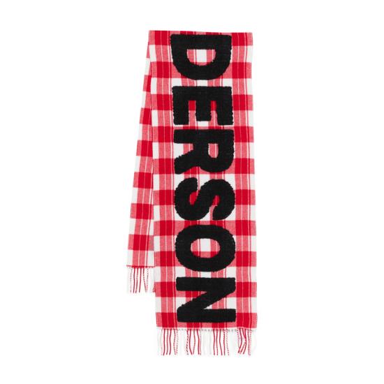 26FW JW앤더슨 머플러/스카프 SA0011 FA0501 462 RED WHITE