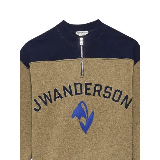 26FW JW앤더슨 니트웨어 JW0281 PG2033 133 NEUTRALS BLUE - JW ANDERSON