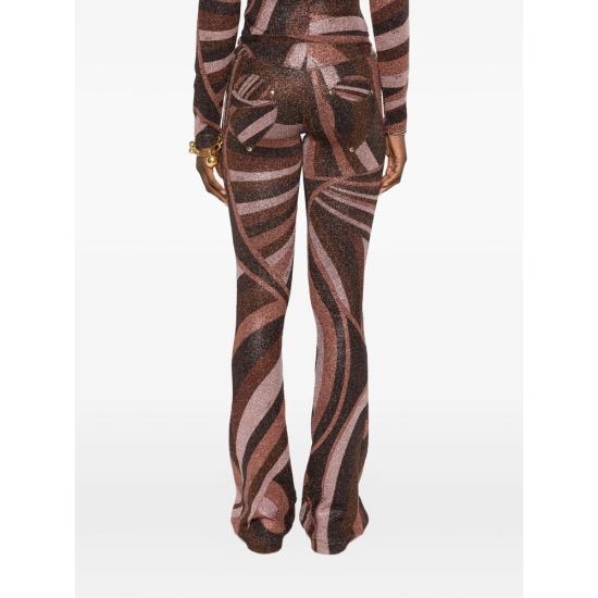 26FW 푸찌 플레어 팬츠 6URT90 6U867 011 BROWN PINK