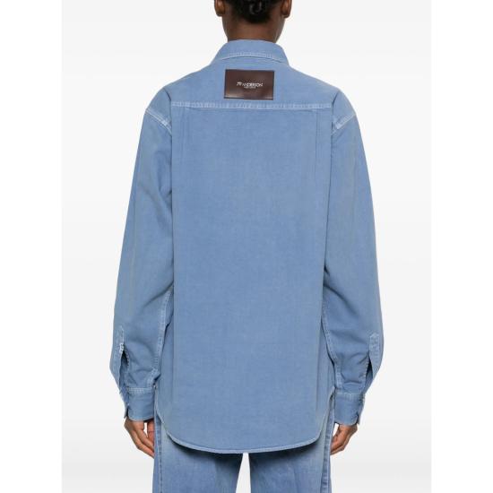 26FW JW앤더슨 셔츠 DS0022 PG1980 643 BLUE - JW ANDERSON
