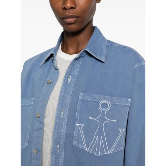 26FW JW앤더슨 셔츠 DS0022 PG1980 643 BLUE - JW ANDERSON