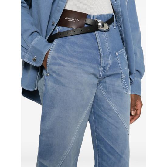 26FW JW앤더슨 데님 팬츠 DT0127 PG1976 643 BLUE - JW ANDERSON