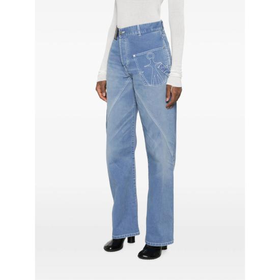 26FW JW앤더슨 데님 팬츠 DT0127 PG1976 643 BLUE - JW ANDERSON