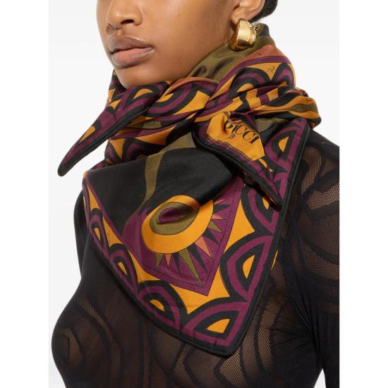 26FW 푸찌 머플러/스카프 6UGB69 6UC30 1 RED GOLD - PUCCI