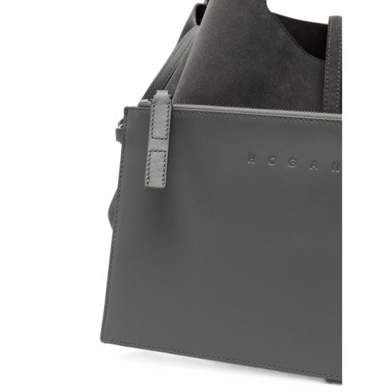 26FW 호간 토트백 KBW01XA1300U GMB401 GREY - HOGAN