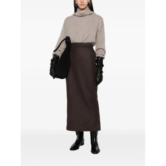 26FW 막스마라 스커트 MXSCAMPO 729 004 BROWN - MAX MARA