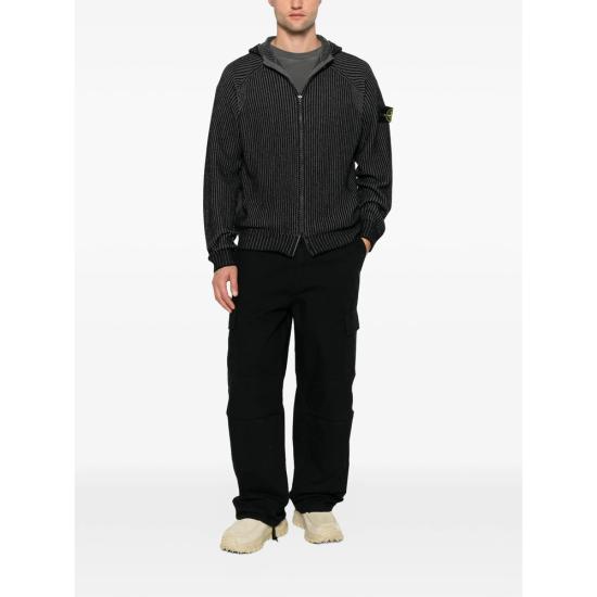 26FW 스톤 아일랜드 니트웨어 155100067 S0N21 V0029 BLACK GREY - STONE ISLAND