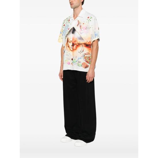 26FW 카사블랑카 셔츠 AW26 SH 003 04 AREGY WHITE - CASABLANCA