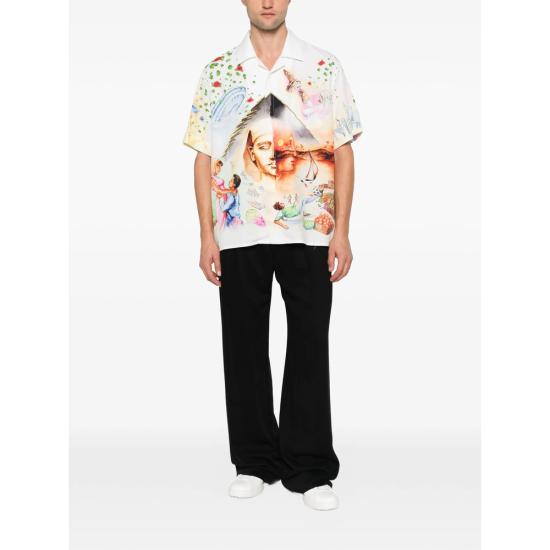 26FW 카사블랑카 셔츠 AW26 SH 003 04 AREGY WHITE - CASABLANCA