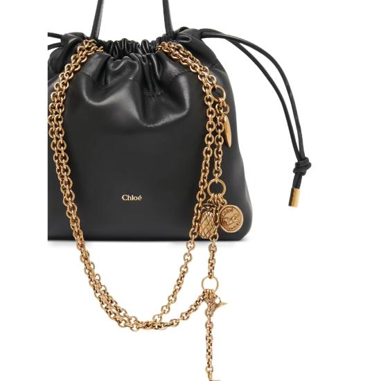 26FW 끌로에 토트백 26SP126R12 001 BLACK - CHLOE