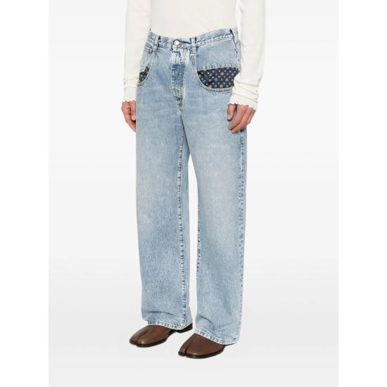26FW 마르지엘라 스트레이트 팬츠 M30066 S67LA0052 963 BLUE - MAISON MARGIELA