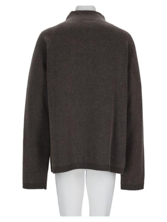 26FW 아워레가시 라인 집 가디건 라인 집 가디건 M4263LM MUDSPRAYDYECHERUBWOOL Black - OUR LEGACY