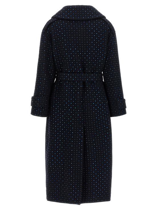 26FW 핑코 트렌치 코트 107794A30WG82 Blue - PINKO