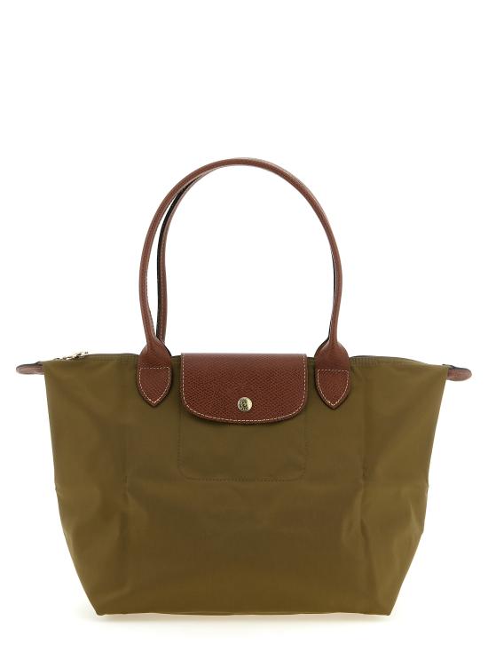 26FW 롱샴 르 플리아쥬 오리지널 M 숄더백 L2605089510 Green