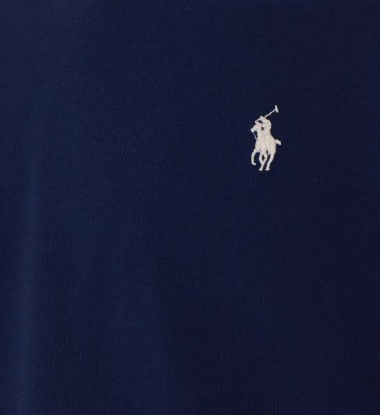 26FW 폴로 랄프로렌 포니로고 자수 반팔 티셔츠 710671438525 NEWPORT NAVY BLUE - POLO RALPH LAUREN