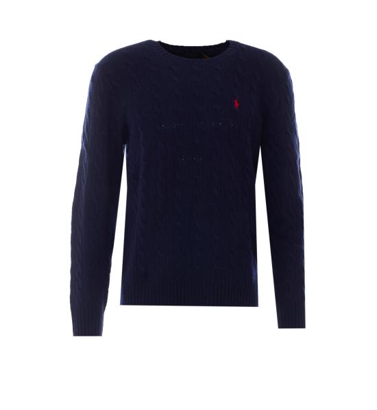 26FW 폴로 랄프로렌 케이블 니트 스웨터 710876762002 HUNTER NAVY BLUE