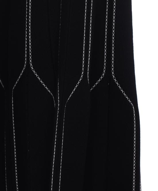 26FW 엘리자베타프랜치 미디 스커트 GK11Q67E2 685 BLACK - ELISABETTA FRANCHI
