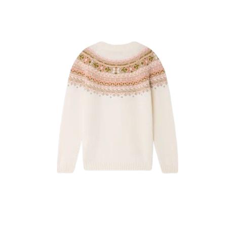 26FW [키즈] 봉쁘앙 니트/스웻셔츠 W06GJUK00009 902 WHITE - BONPOINT