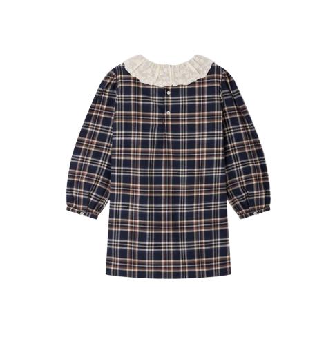 26FW [키즈] 봉쁘앙 원피스 W06GDRW00009 370 BLUE - BONPOINT