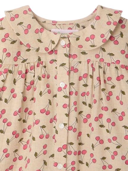 26FW [키즈] 봉쁘앙 블라우스 W06GBLW00011 609 BEIGE - BONPOINT