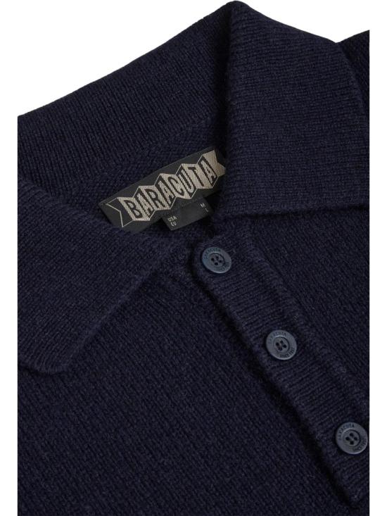 26FW 바라쿠타 폴로 티셔츠 BRMAG0197309 Black - BARACUTA
