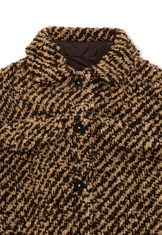 26FW [키즈] 몽클레어 코트 L2954 2F00005 599PX F92 BROWN - MONCLER