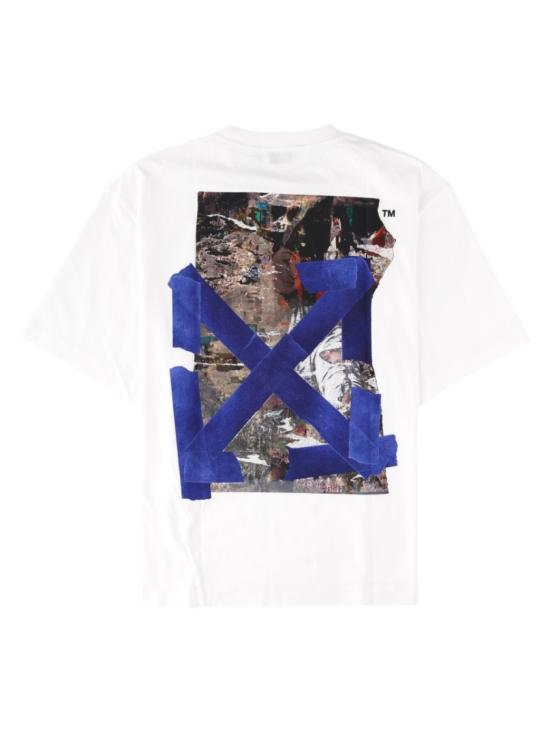 26FW 오프화이트 반팔 티셔츠 44MAA120 F26J018100 White - OFF WHITE