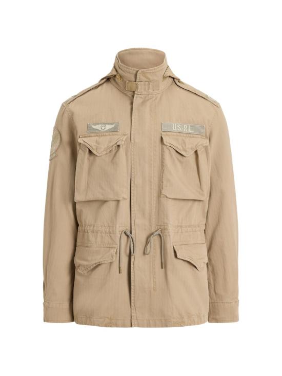 26FW 폴로 랄프로렌 로고 아이코닉 밀리터리 자켓 710961616500 Neutrals