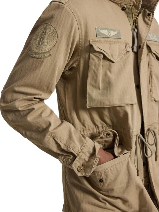 26FW 폴로 랄프로렌 로고 아이코닉 밀리터리 자켓 710961616500 Neutrals - POLO RALPH LAUREN