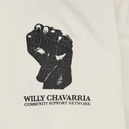 26FW 윌리 차바리아 반팔 티셔츠 MUJTE015061N065 Neutrals - WILLY CHAVARRIA