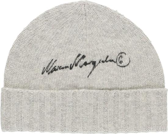 26FW MM6 메종마르지엘라 모자 15803171111198 LICHTGREY