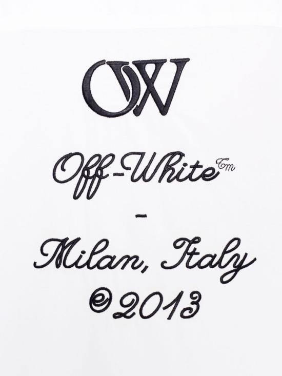  오프화이트 셔츠 OMGE004S24FAB0020110 WHITE - OFF WHITE