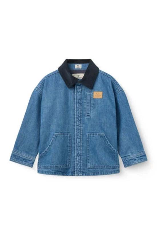  [키즈] Copenhagen Colors 자켓 코펜하겐 컬러즈 아동용 데님 재킷 (코듀로이 칼라)