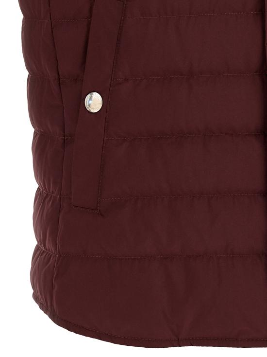 26FW 브루넬로 쿠치넬리 베스트 MV4081711CWB13 Bordeaux - BRUNELLO CUCINELLI