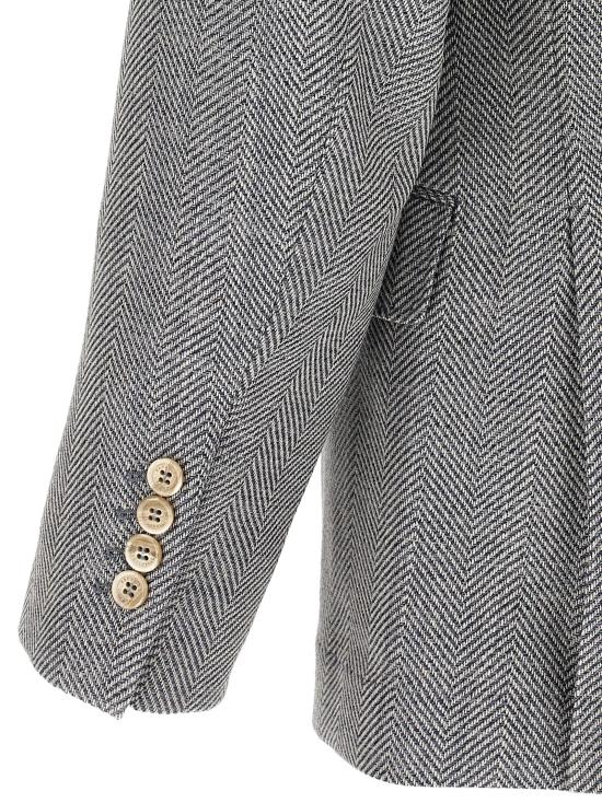 26FW 브루넬로 쿠치넬리 수트 자켓 MV4547BTDC004 Gray - BRUNELLO CUCINELLI