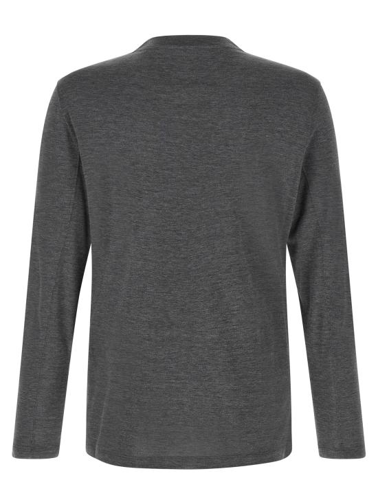 26FW 브루넬로 쿠치넬리 탑 MH8367433CWD40 Gray - BRUNELLO CUCINELLI